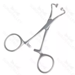 Backhaus Ball & Socket Towel Clamp Forceps 13.5 cm