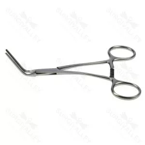 Debakey Paediatric Ring Clamp Angled 133mm Cardio Vascular Clamp