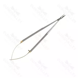 Jacobson Scissors Spring Action Straight, With Tungsten Carbide Blades 180mm