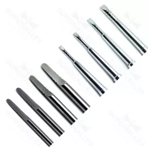 8 Pieces Dental Bone Splitting Chisels Surgical Professional Extracting Instruments