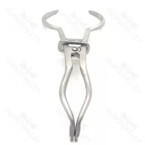 Brewer Type Rubber Dam Punch Forceps Long Lasting Stainless Steel Instrument