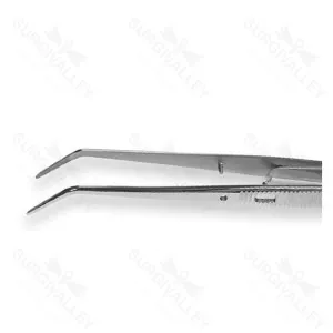 College Pliers Angled Self Locking Serrated Tips