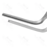 Cooley Neonatal Vascular Angled Clamp Cooley 2 X 2 Teeth
