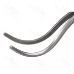 Crafoord Dissecting Clamp Full Curve 260mm Full Lateral Serrations Surgical Clamp
