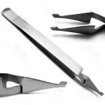 Dental De Bonding Tweezers Bracket Set Of 3 Pieces Reverse Action Tweezers