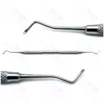 Dental Excavator 17W Double Ended Endo Spoon 1.2/1.25mm Instrument