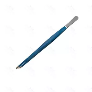Blue Insulated Coated Leep Dressing Tissue Forceps 1x2 Obstetrics & Gynecology