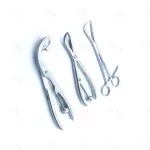 Bone Holding Forceps Clamps Forceps Orthopedic Bone Instruments Set of 3 Pcs