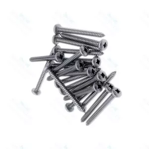Cortical Screws 3.5mm Different Length mm 200 Pcs Set Orthopedics Instruments