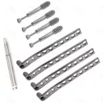 Dcs 95Â° Locked Plates With Screws Of 12.5mm 17 Pcs Set Surgical & Orthopedic