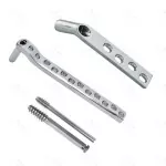 DCS Plates 4 to 12 Holes Lot of 16 Pcs Plates With Leg Screws