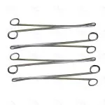 Kelly Placenta Forceps Size 12.5 Set Of 4 Pcs Surgical Instruments