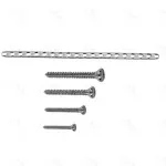 Maxillofacial Titanium Mini Plate 20 Holes With 20 Pcs Screw 2.0 mm