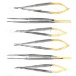 Premium Quality O.R Grade Castroviejo Micro Surgery Ophthalmic Kit 9 Pcs Set