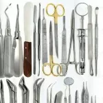 Dental Oral Surgery Kit of 64 Pieces Extraction Dental Instruments