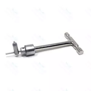 Orthopedic T- Handle With Chuck & Key Orthopedic Veterinary Surgery Instruments