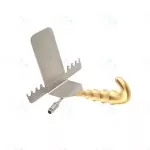 Saldanha Retractor Fiber Optic Small 6CMx12 Plastic Surgery Stainless Steel CE