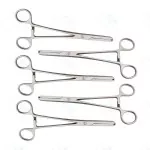 Rod Holding Forceps Set of 5 Pcs Medical Surgical Instruments