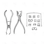 Dental Dentist Basic Rubber Dam Kit Dental Surgical Instruments Set Teeth Care