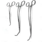 Pcs 3 Surgical Forceps Satinsky Cooley Debakey Veterinary Premium Instruments