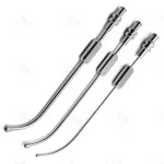 Sinus Cannula Suction Tube Surgical-ENT 4mm,3mm,2.5mm Set Of 3