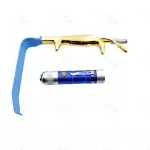 Tebbetts Breast Retractor 30 mm x 15cm Fiber Optic Light Guide+Suction Tube+Led
