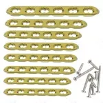 Veterinary Locking Distal Humerus Medial Plates 3.5mm Set of 14pcs