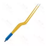 Bayonet Disposable Bipolar Forceps Electrosurgical Instrument
