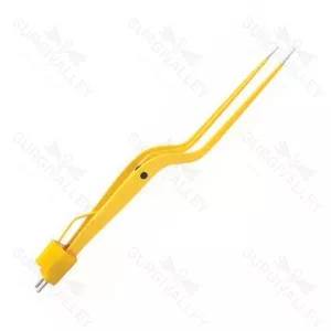 Jansen Bayonet Irrigation Disposable Bipolar Forceps