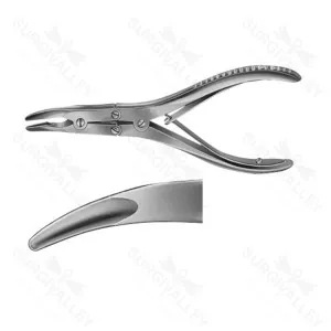 Boehler Bone Rongeur Double Action Hinged Rongeur 15cm Ent Instruments