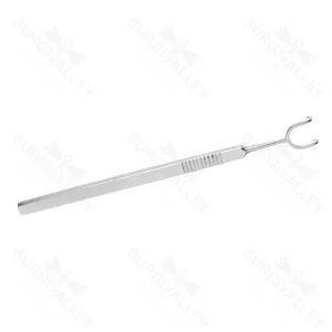 Cottle Retractor 14cm 2 Sharp Prong Handheld Stainless Steel Instrument