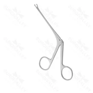 Henckel Spoon Ear Forceps Tip 3X5mm Flat Oval Spoon 7.9cm
