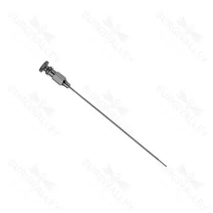 House Suction Tube Straight 18Ga 10.4cm Stainless Steel Ent Instrument