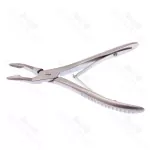 Jansen Bone Rongeur Double Action 185mm Curved Ent Instruments