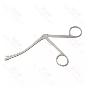 Ronis Adenoid Nasal Forceps Tip 7mm Basket Jaw Triangula 5 3/8 Inch