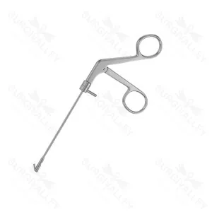 Rotating Ostrum Antrum Punch Forceps Straight Backward Cutting 1.5mm X 4mm Bite Shaft 115mm Overall Length 160mm