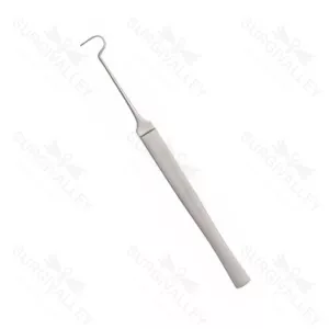 High Quality Stainless Steel Surgical Instruments Aneurysm Needle Small Flat Handle