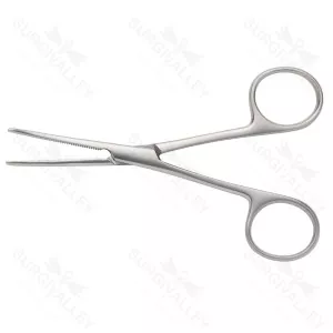 Bryant Dressing Forceps Serrated 125mm Without Ratchet Forceps Stainless Steel General Surgery
