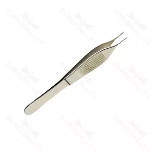 Callison Adson Tissue Forceps W Platform 1X2 Teeeth 127mm General Surgery Instruments