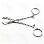 Lane Tissue Forceps 1 X 2 Interlocking Teeth Ratcheted Handles Grabbing Or Removing Forceps