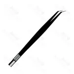 European Non Stick Bipolar Forceps Straight Angled