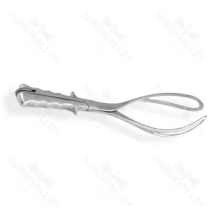 Elliott Obstetrical Forceps Curved Cephalic Blades
