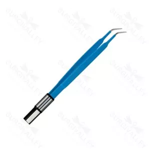 Iris Curved European Bipolar Forceps