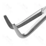 Gynecology Mcdougal Clamp Angled Left Fully Serrated Surgical Clamps