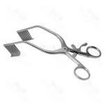 Miskimmon Cerebellar Retractor 200mm 7X7 Prong Angled Sharp Orthopedic Instrument