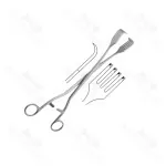 Single Use Disposable Pratt Tenaculum Forceps 4 Prong Gynaecology Forceps