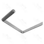 Right Angle Double Retractors Flat Hand Stainless Steel Surgical Instruments