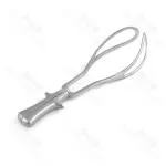 Simpson Braun Obstetrical Forceps Curved Non Sterile Reusable