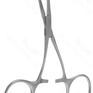 5″ Neonatal Vascular Clamp – jaws 90 ° cvd shanks