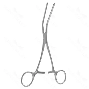 7″ Cooley Peripheral Vascular Clamp – jaws 45°